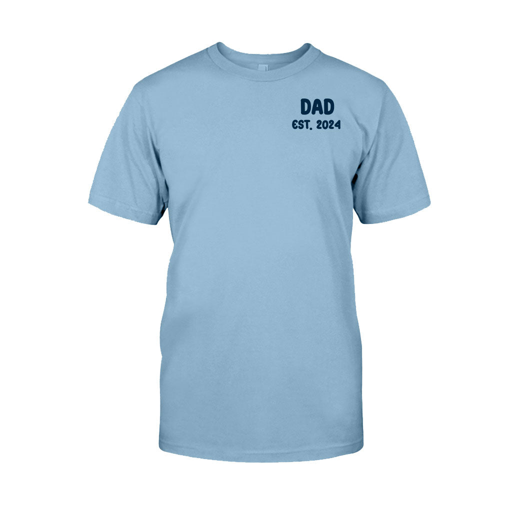 Doing Dad Papa Grandpa... Shit - Personalized Father T-shirt And Hoodie