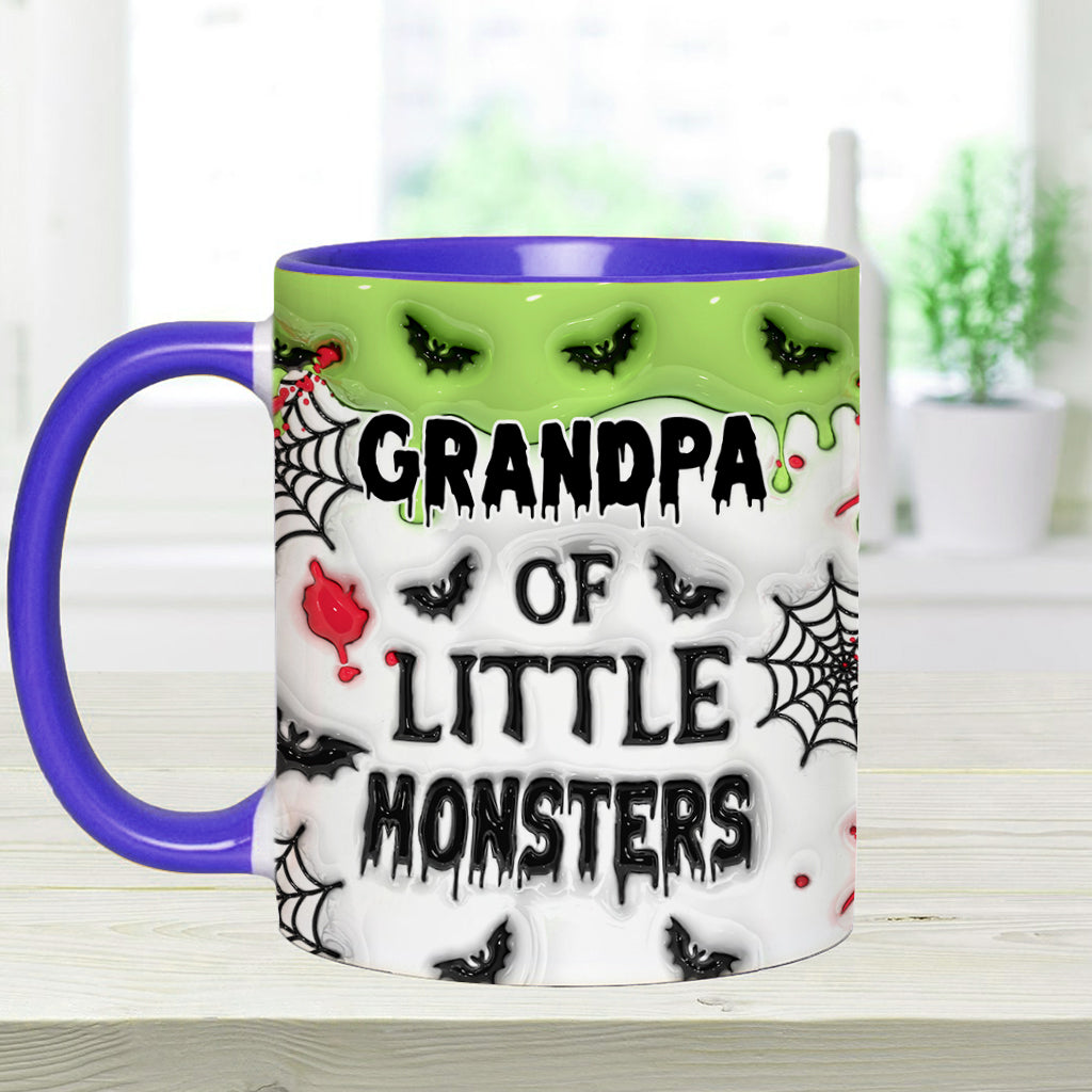 Opa der kleinen Monster – Personalisierte Tasse mit Opa-Akzent