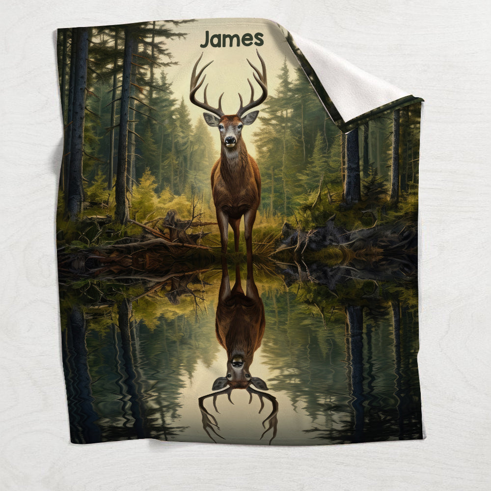 Love Hunting - Personalized Hunting Blanket