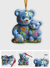 Mama Bear - Autism Awareness Ornament