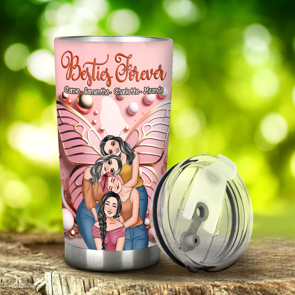 Für immer beste Freundinnen – personalisierter Bestie-Becher
