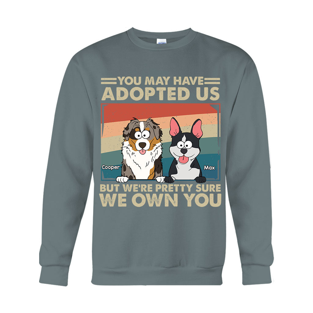 Je suis presque sûr que tu m'appartiens - T-shirt et sweat à capuche personnalisés pour chien