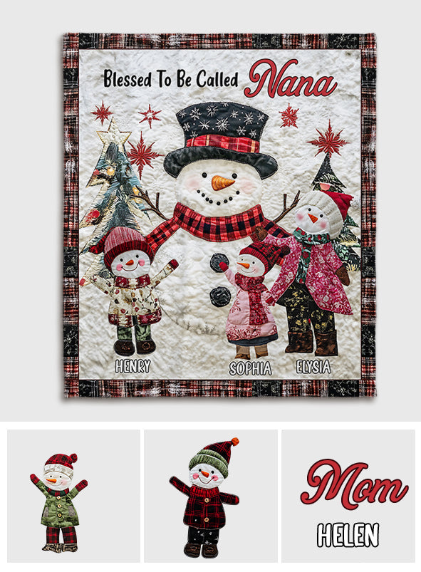 Nana Grandma Gigi - Personalisierte Oma-Steppdecke
