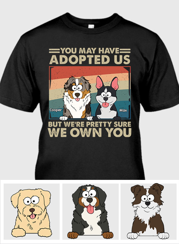 Je suis presque sûr que tu m'appartiens - T-shirt et sweat à capuche personnalisés pour chien