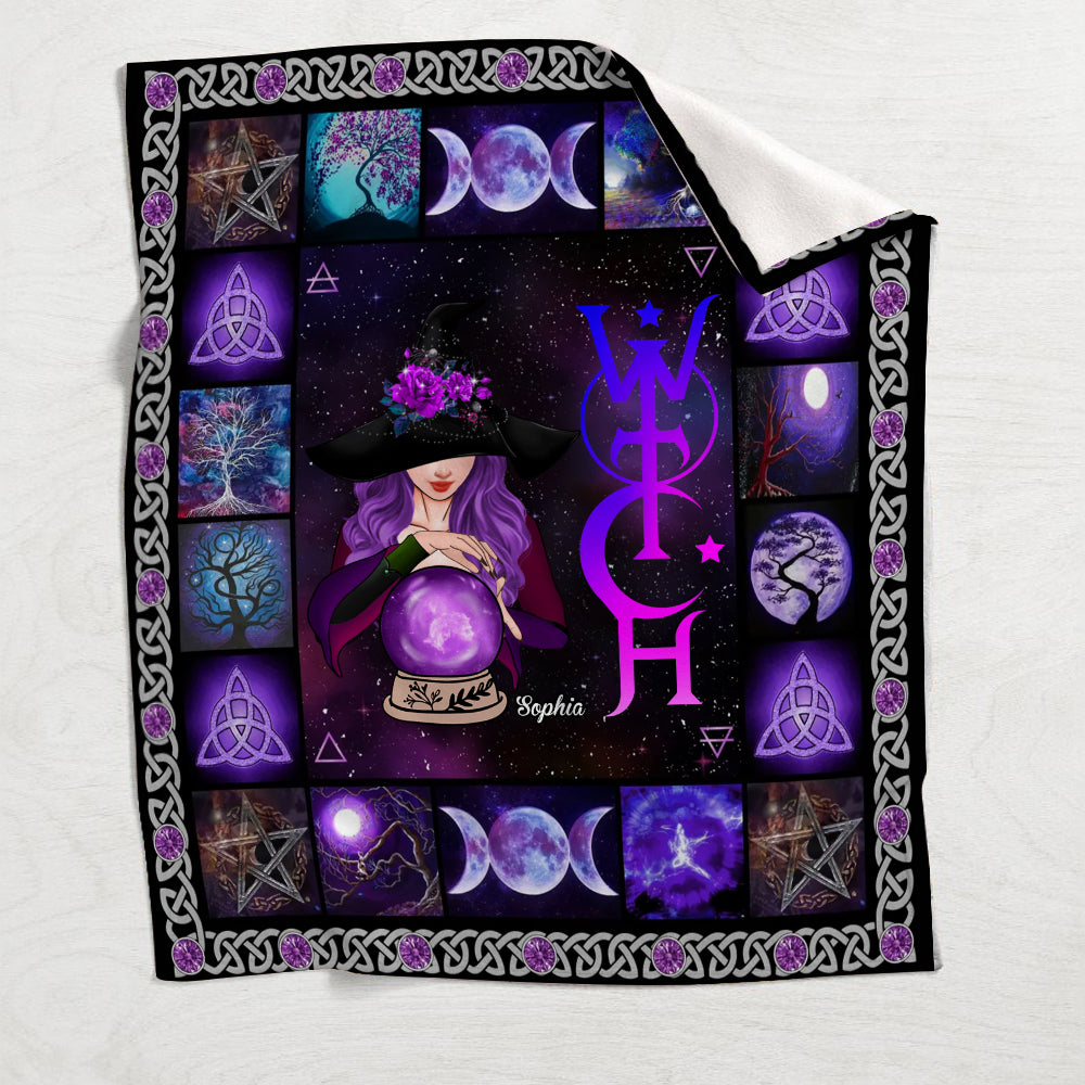 Wicked Witch - Personalized Witch Blanket