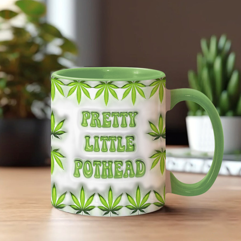 Pretty Little Pothead - Personalized Weed Accent Mug