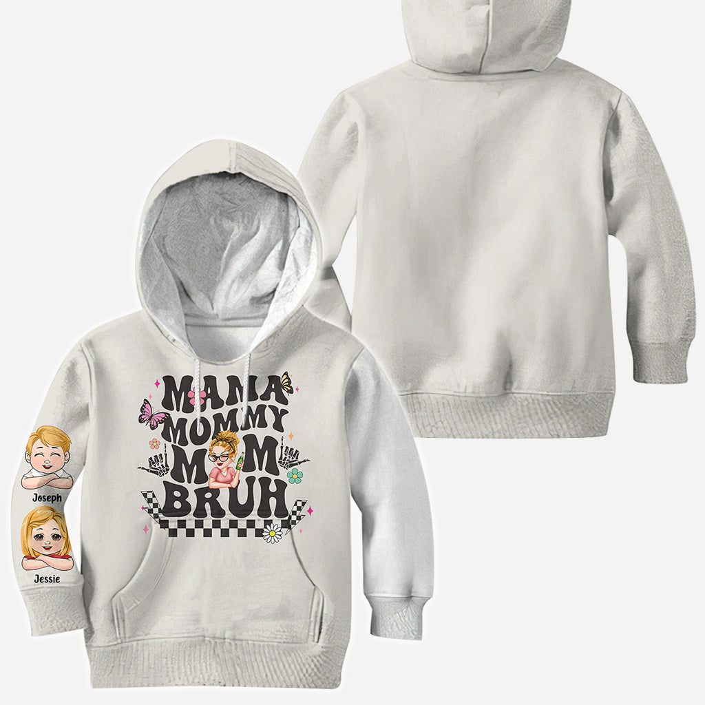 Mama Mommy Mom Bruh - Personalized Mother All Over Shirt