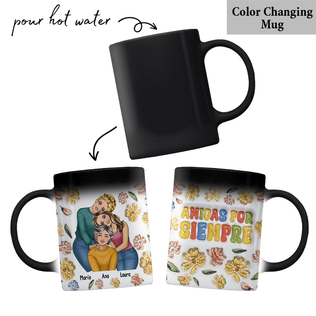 Amigas Por Siempre - Personalized Bestie Mug