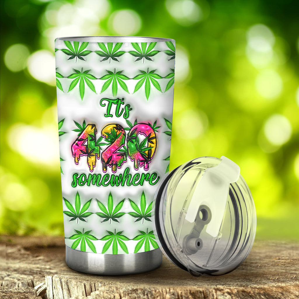 Irgendwo ist 420 – personalisierter Weed-Becher