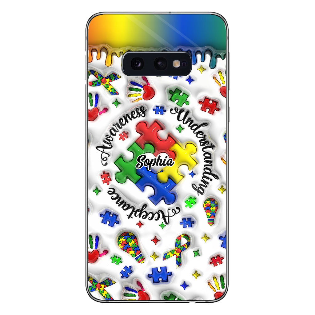 Autism Awareness - Personalized Autism Awareness Phone Case