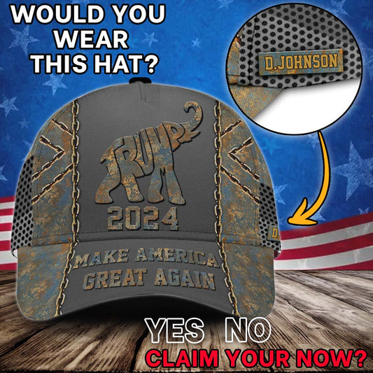 For Our Nation - Personalized Classic Cap
