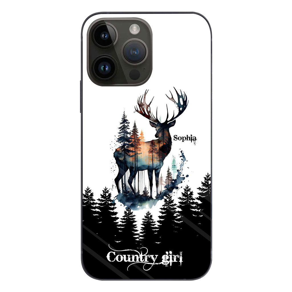 Country Girl - Personalized Hunting Phone Case