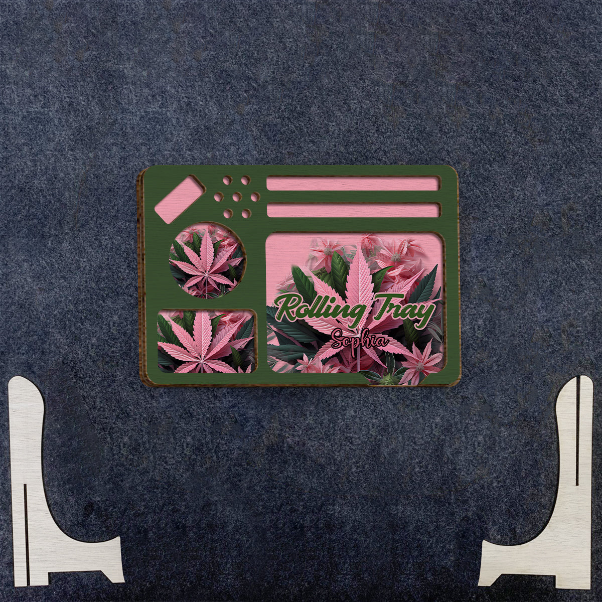 Panneau en bois personnalisé Pink 420 (2 couches)