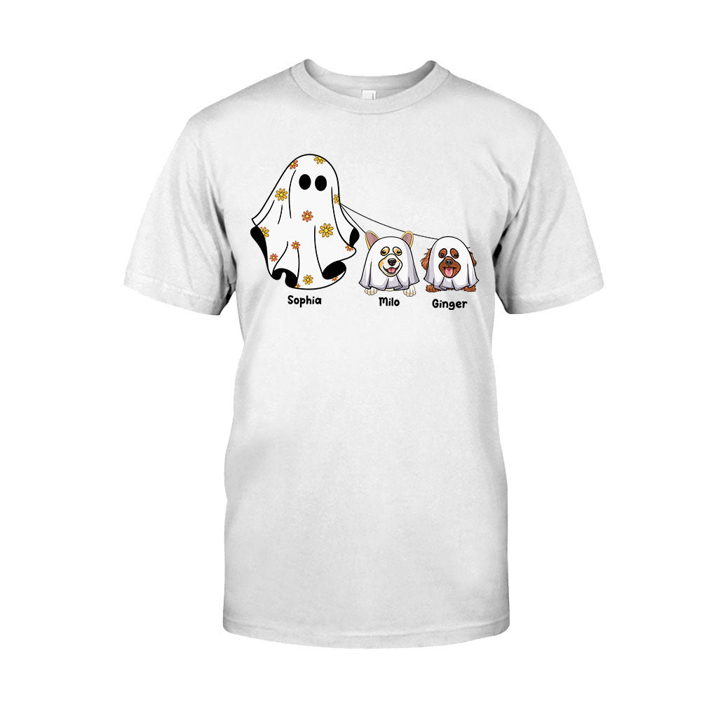 T-shirt et sweat à capuche personnalisés pour chien « Fantômes mignons »
