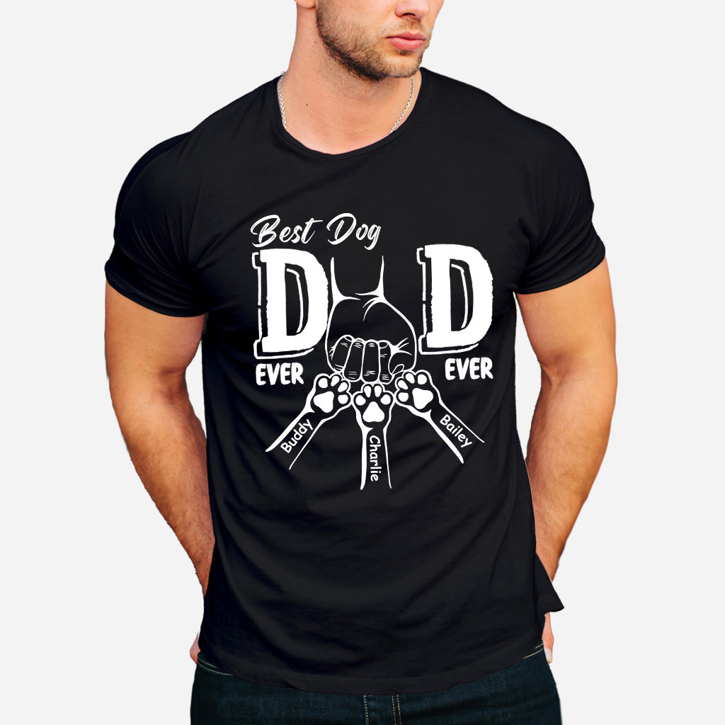 Meilleur papa de chien au monde - T-shirt et sweat à capuche personnalisés pour chien