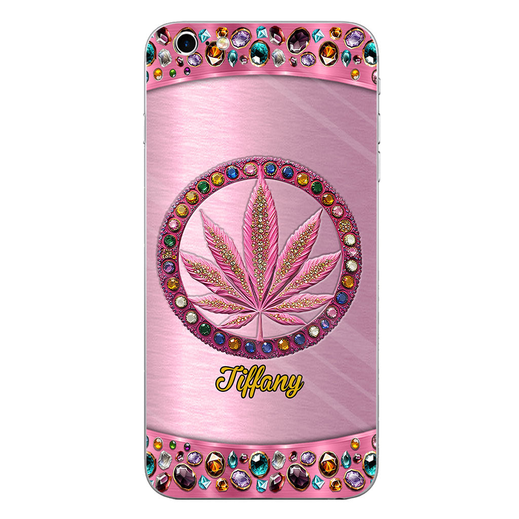 Stoner Chick - Personalized Weed Clear Phone Case