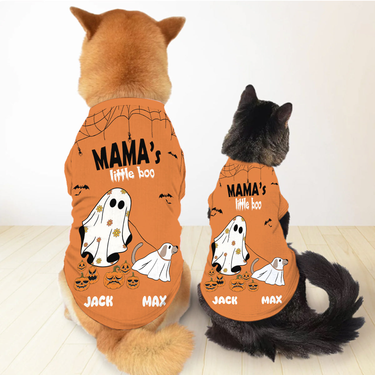 Mama's Little Boo - Personalized Dog Pet Shirt