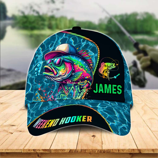 Weekend Hooker - Personalized Fishing Classic Cap