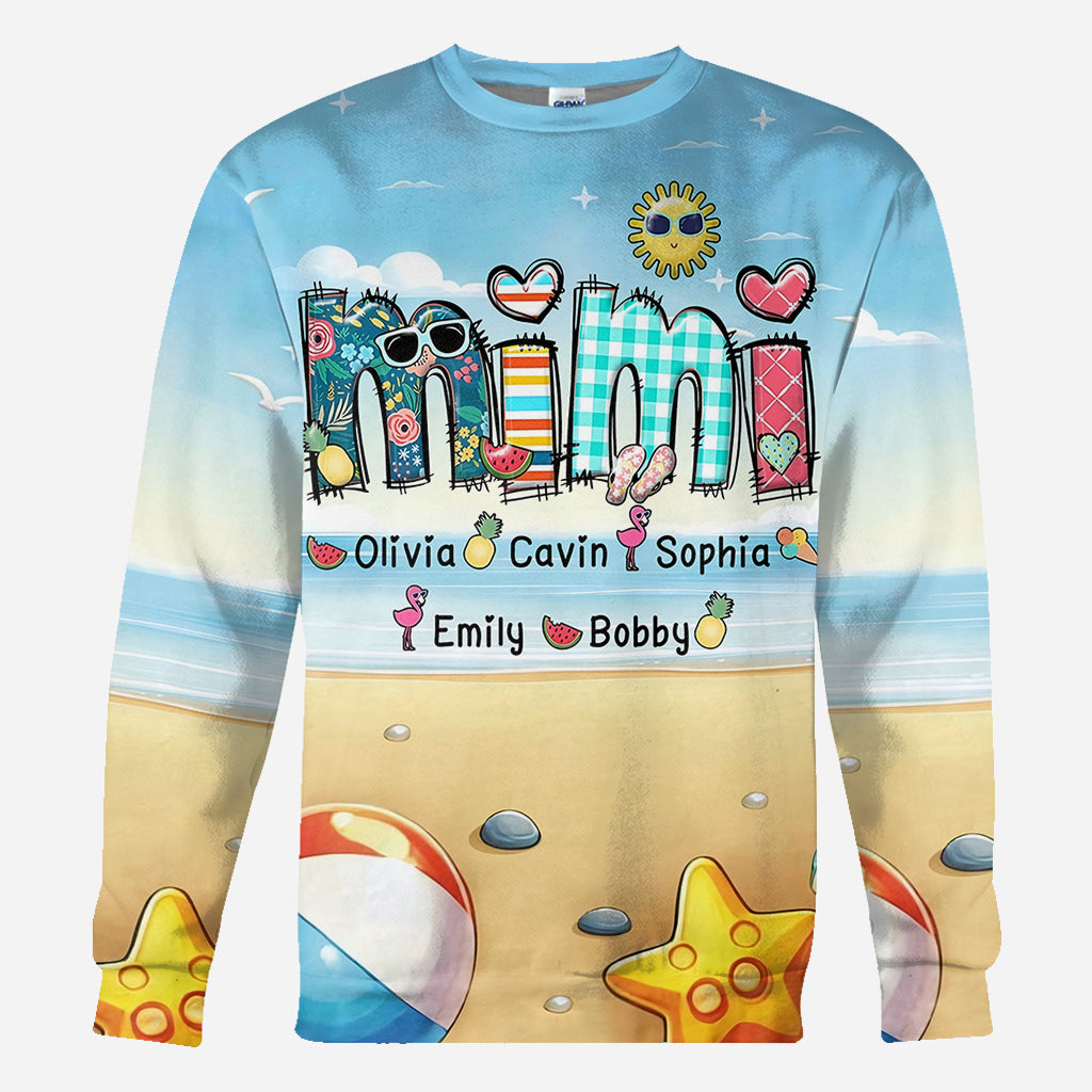 Grandma/ Mimi/ Nana... - Personalized Grandma All Over Shirt