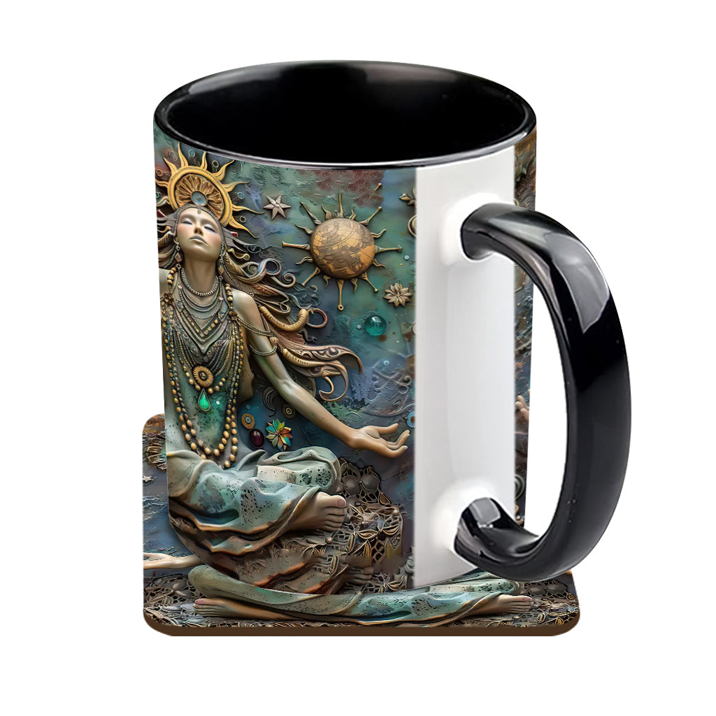 Lose Your Mind Find Your Soul - Personalized Yoga Accent Mug