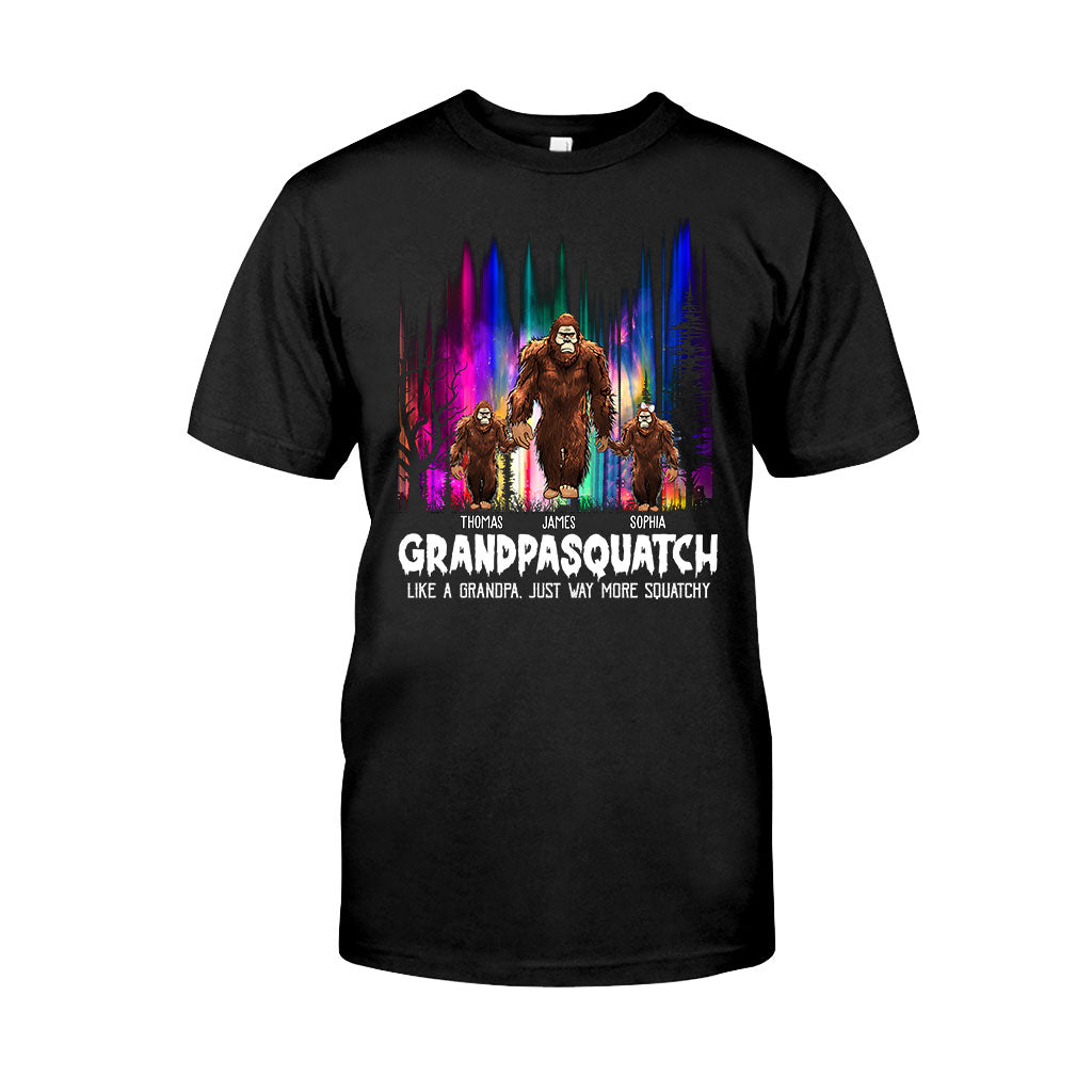 Grandpasquatch - Personalized Grandpa T-shirt And Hoodie