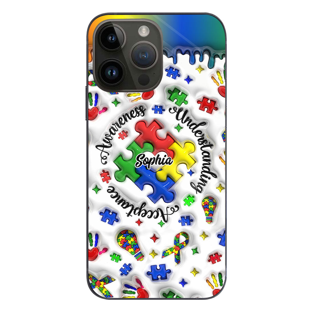 Autism Awareness - Personalized Autism Awareness Phone Case