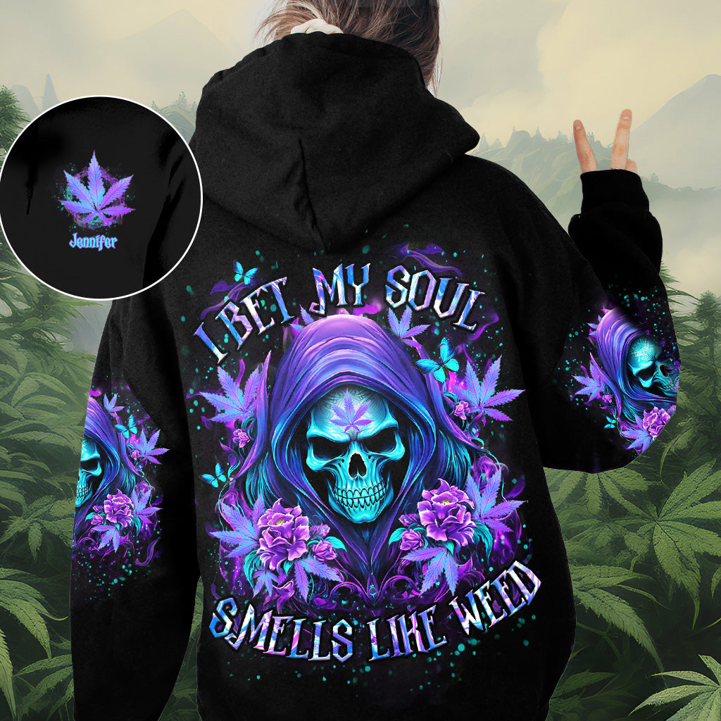 Ich wette meine Seele – Personalisiertes Weed-Over-Shirt