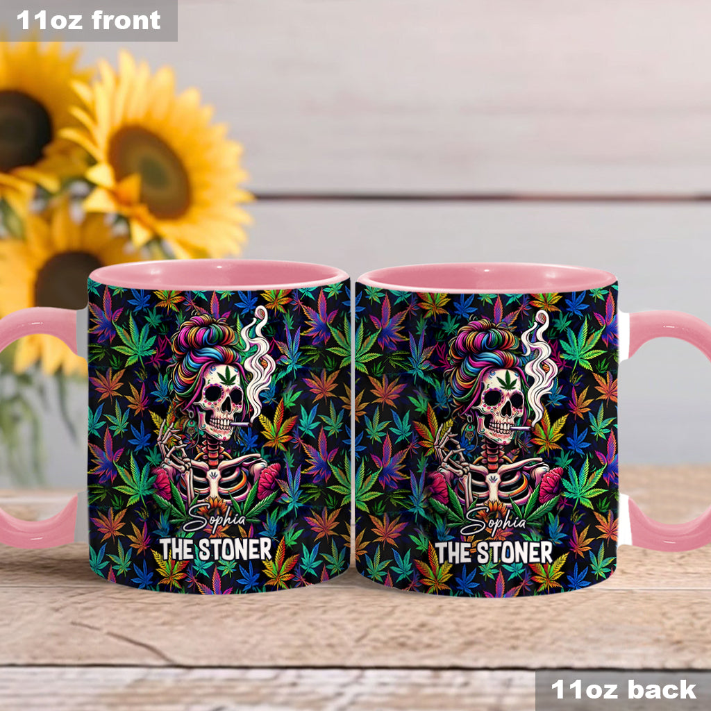 Der Kiffer – Personalisierter Becher mit Cannabis-Akzent
