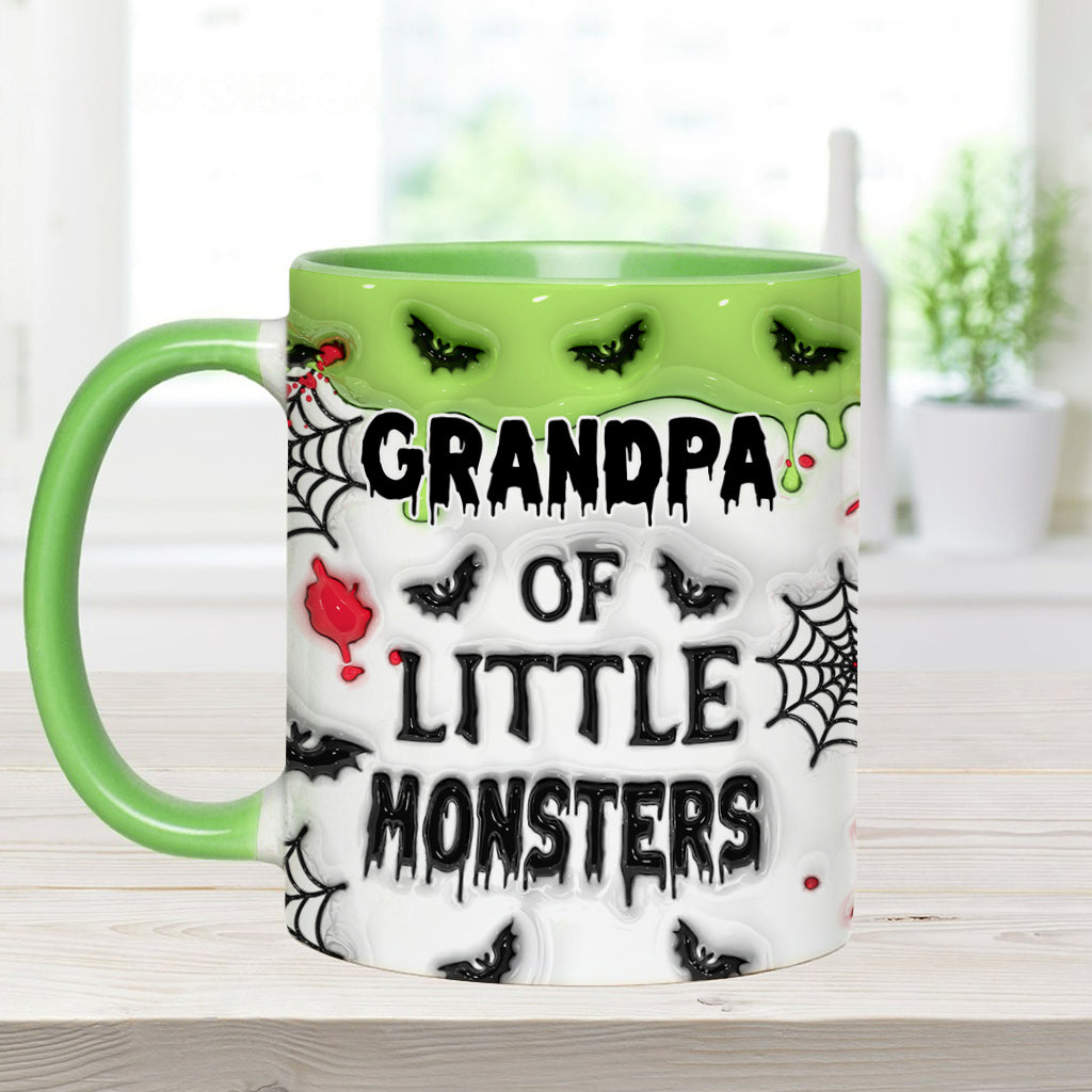Opa der kleinen Monster – Personalisierte Tasse mit Opa-Akzent