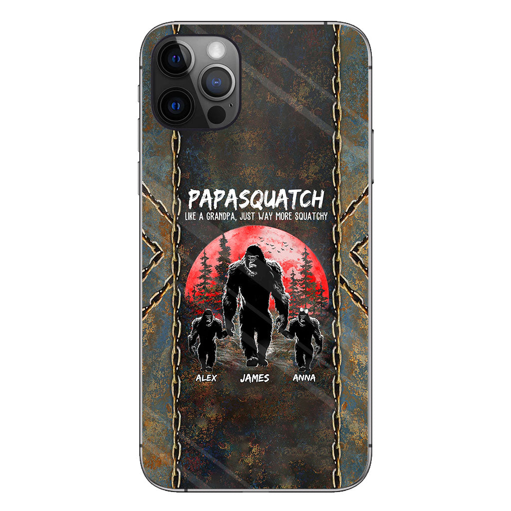 Grandpasquatch - Personalized Father Phone Case