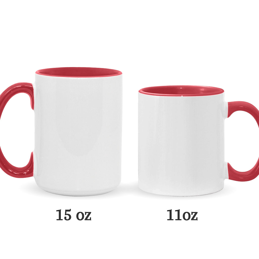 Das Leben wäre langweilig ohne uns – personalisierte Tasse mit Hundemotiv
