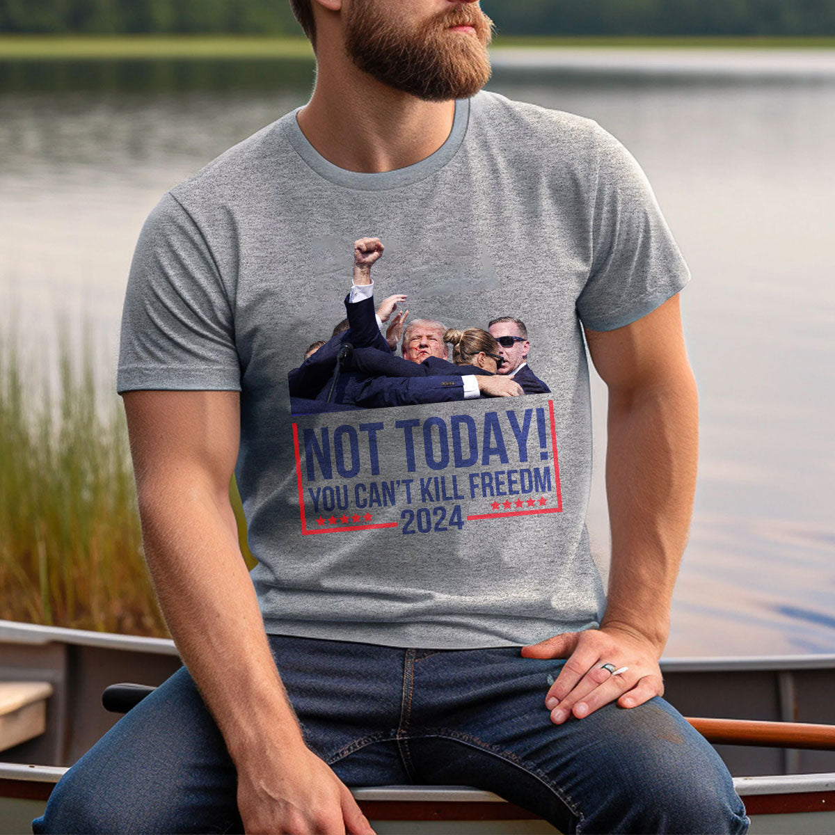 T-shirt « Pas aujourd'hui », T-shirt « Ne jamais se rendre », T-shirt « Luttons pour l'Amérique », T-shirt de rallye rétro, T-shirt « Luttons, combattons, combattons »
