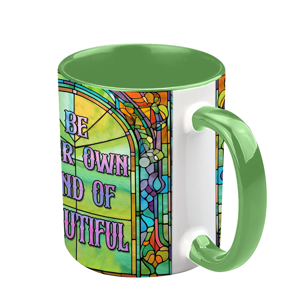 Soyez votre propre fleur de naissance magnifique - Mug personnalisé