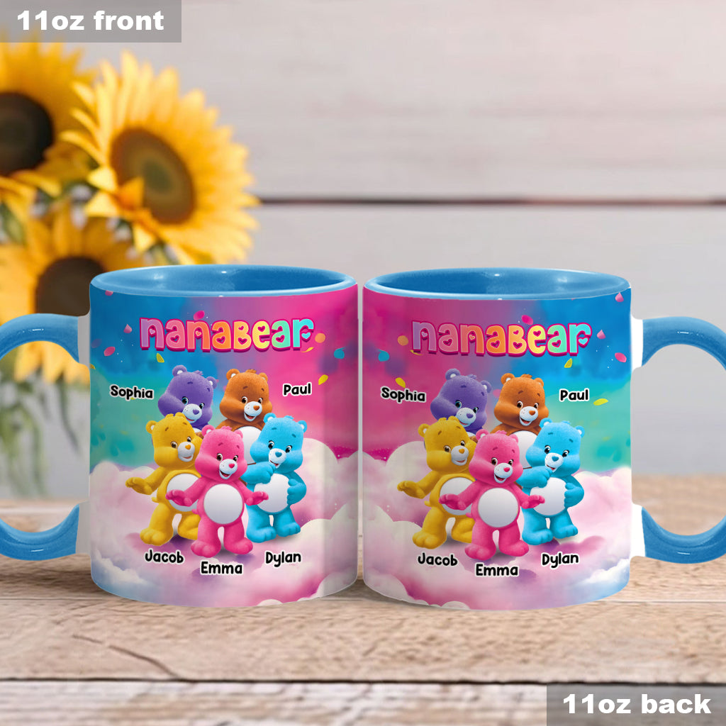 Nanabear - Personalized Grandma Accent Mug