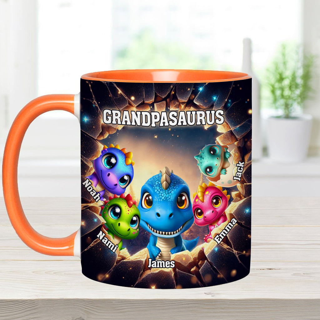 Grandpasaurus - Personalisierte Tasse mit Opa-Akzent