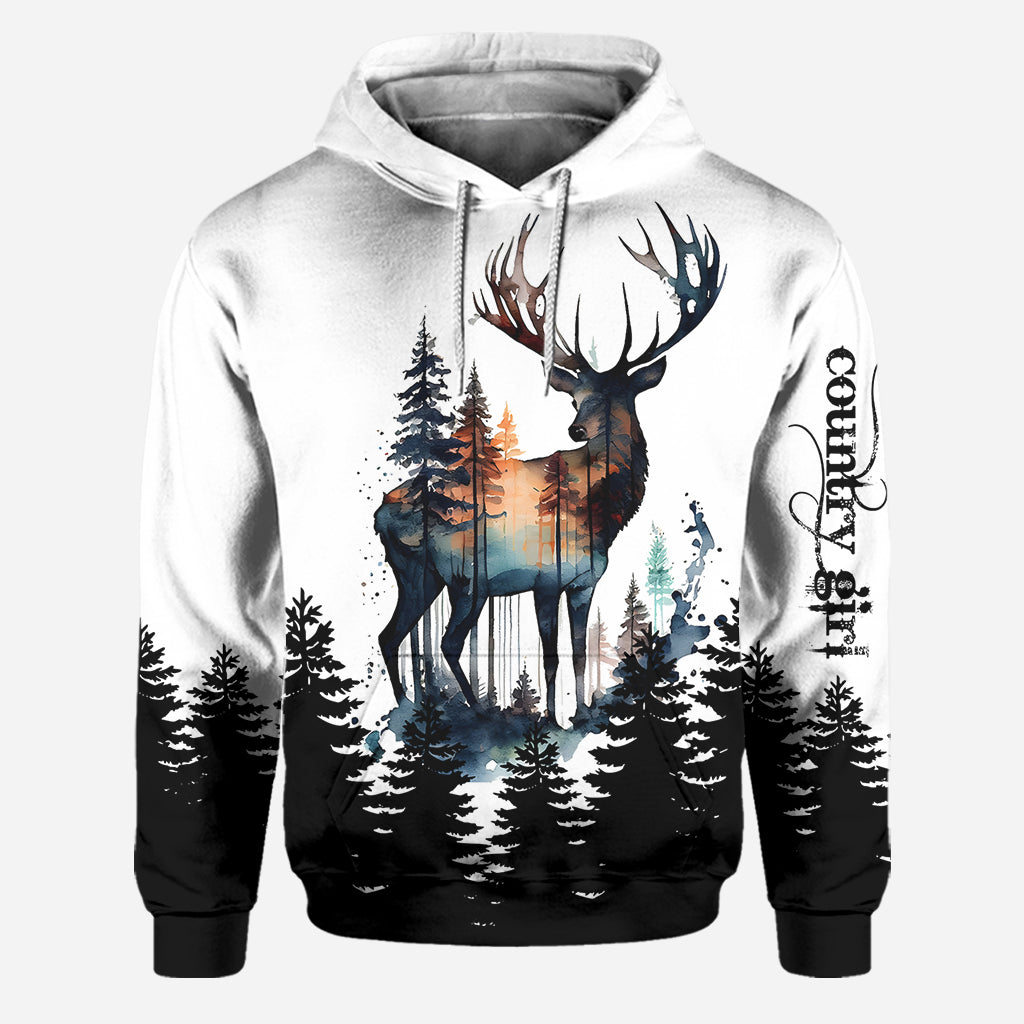 Country Girl - Personalized Hunting Hoodie and Leggings