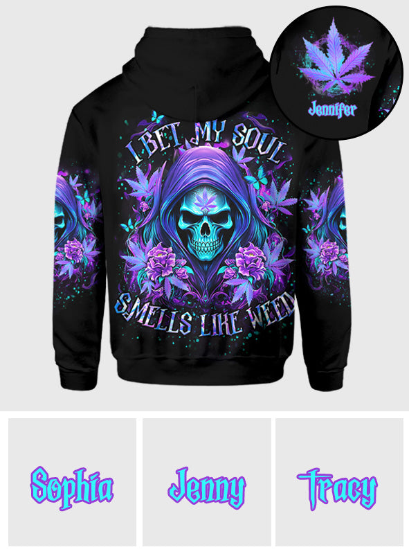 Ich wette meine Seele – Personalisiertes Weed-Over-Shirt