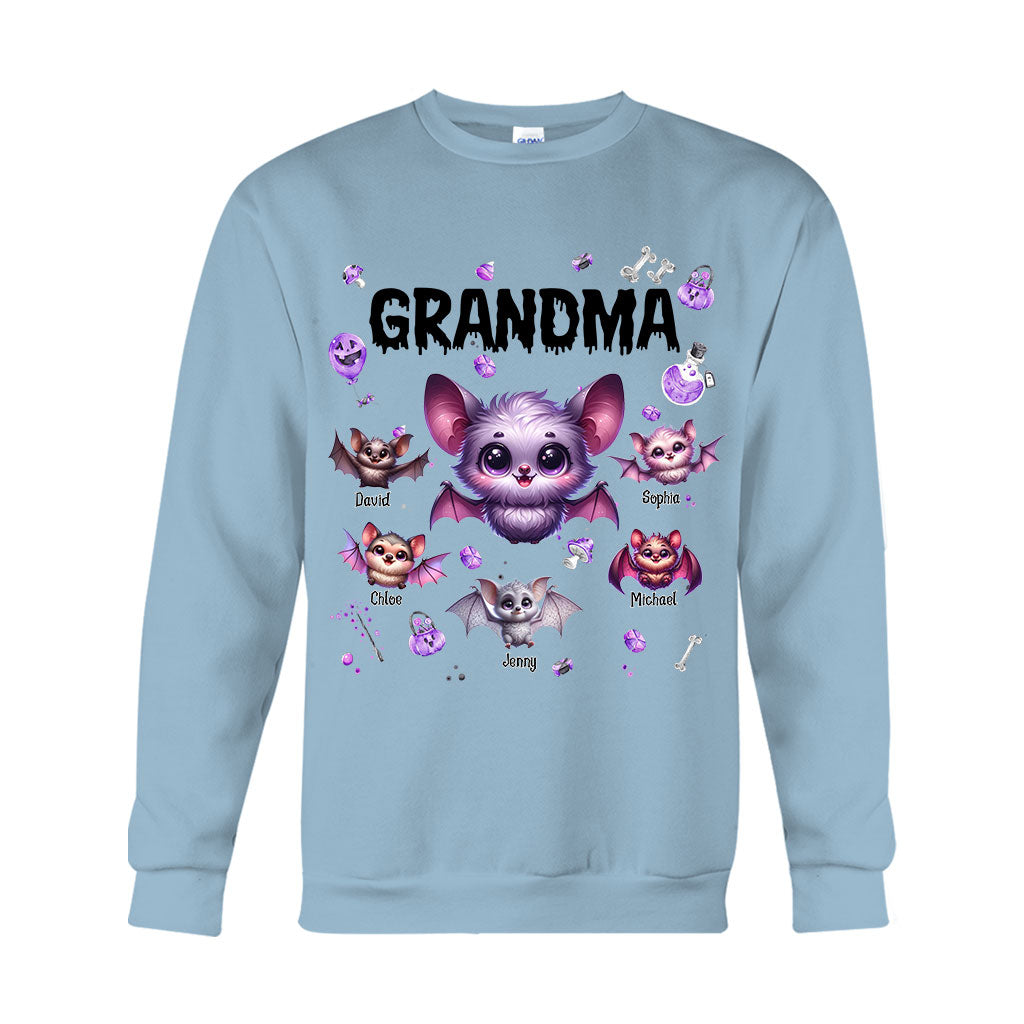 Oma der kleinen Monster – Personalisiertes Oma-T-Shirt und Hoodie