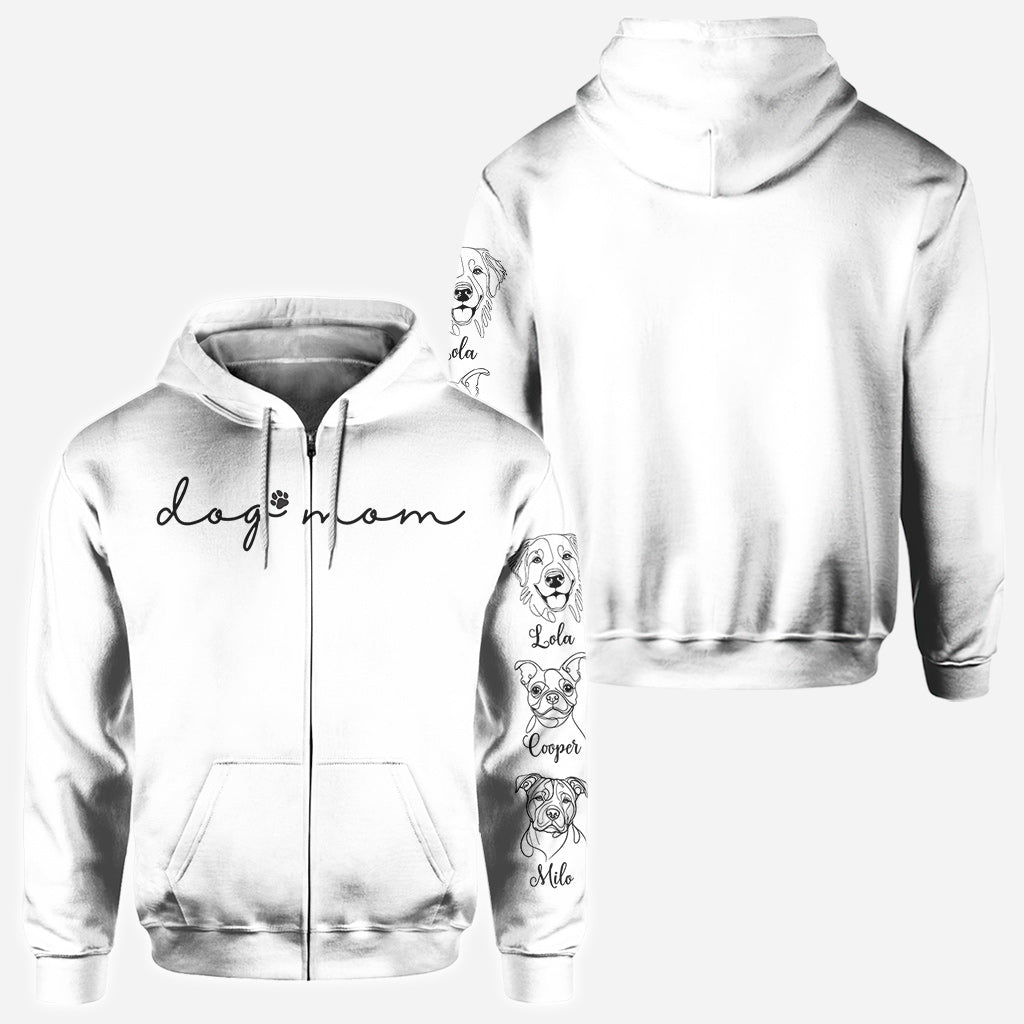 Hundemama - Personalisiertes T-Shirt mit Hundemotiv