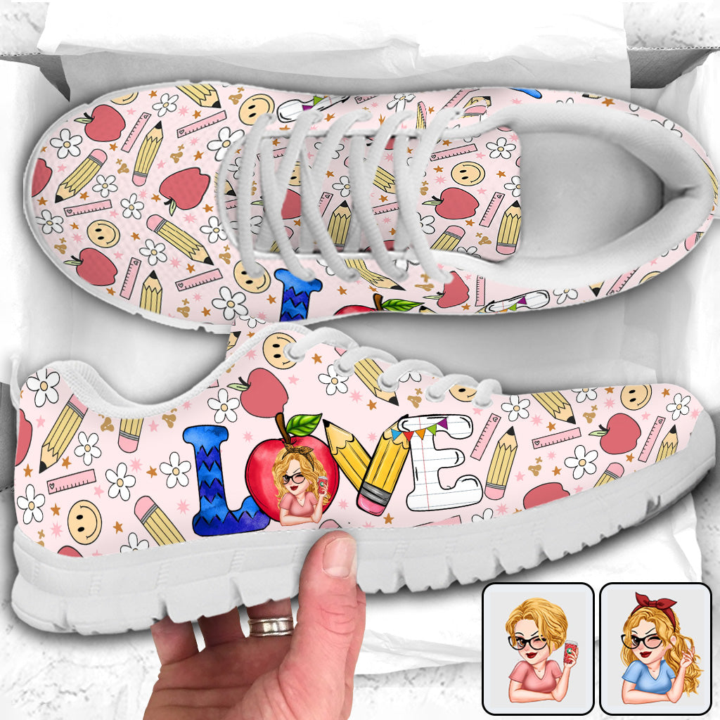Liebe zum Unterrichten – Personalisierte Lehrer-Sneaker