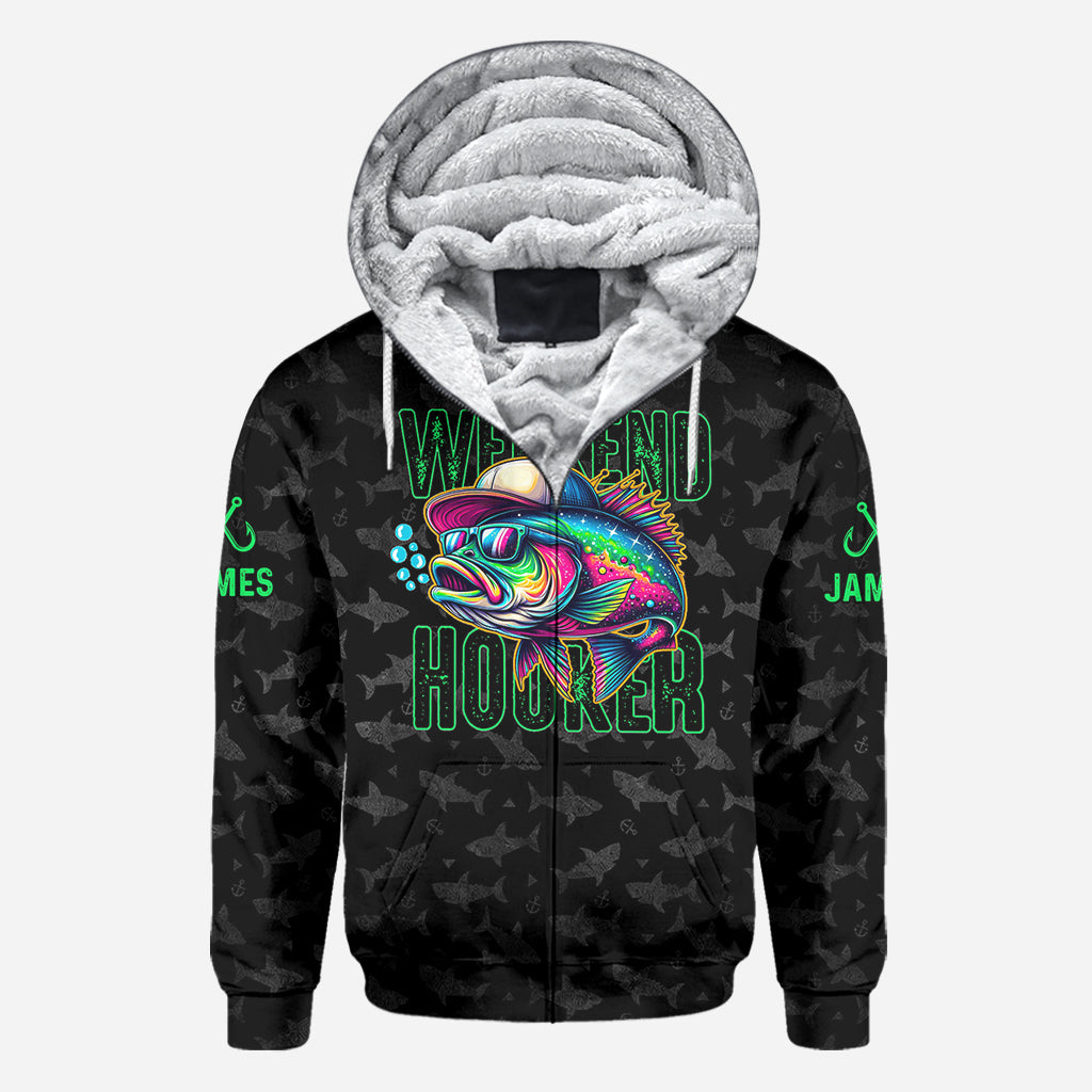 Weekend Hooker - Personalized Fishing All Over Shirt