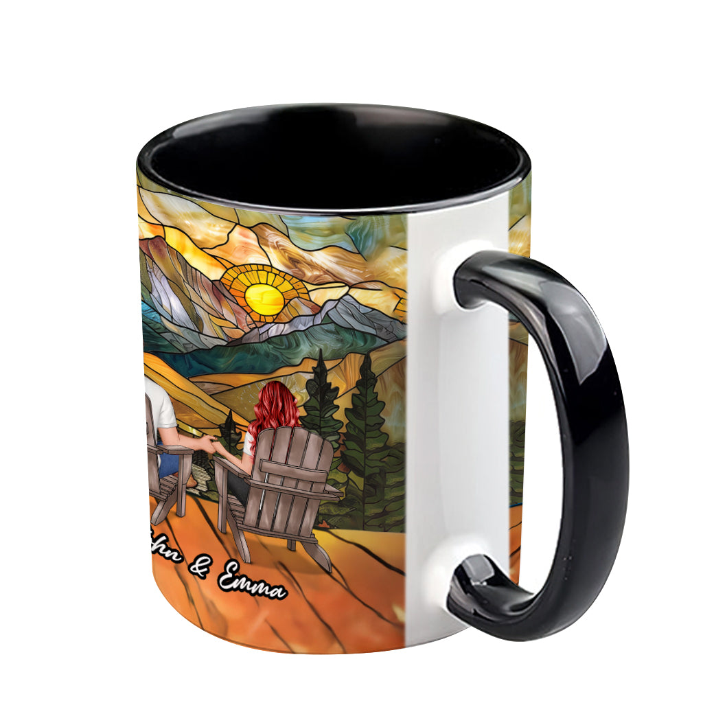 You And Me We Got This - Personalized Couple Accent Mug