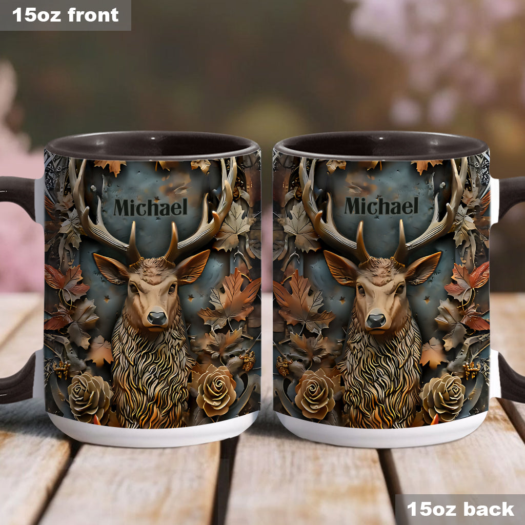 Liebe zur Jagd – Personalisierte Tasse mit Jagdmotiv