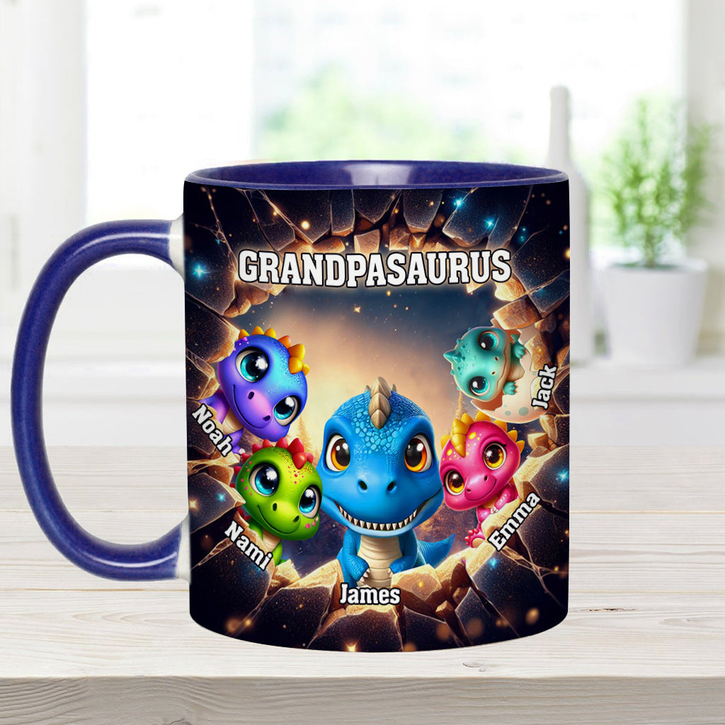Grandpasaurus - Personalisierte Tasse mit Opa-Akzent