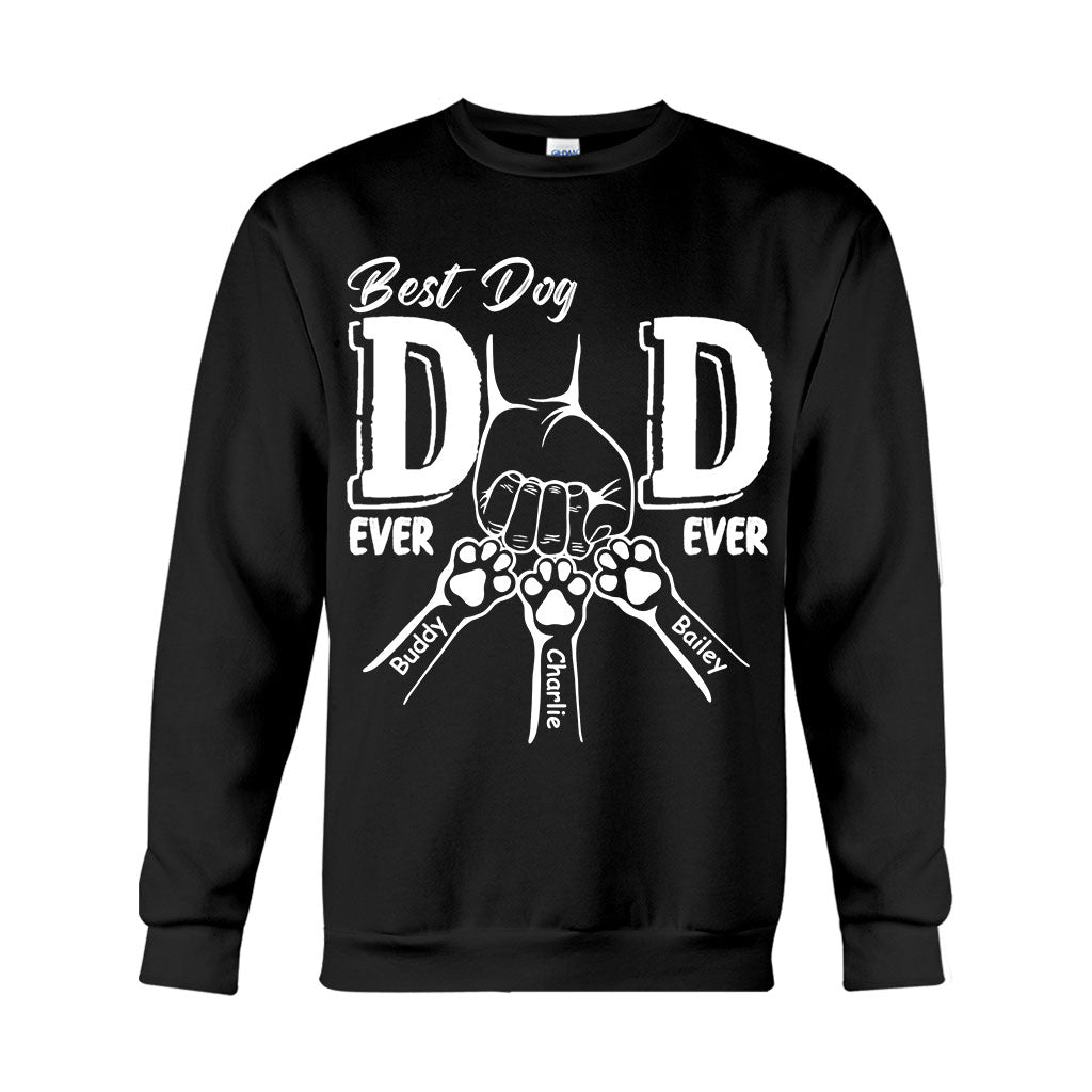 Meilleur papa de chien au monde - T-shirt et sweat à capuche personnalisés pour chien
