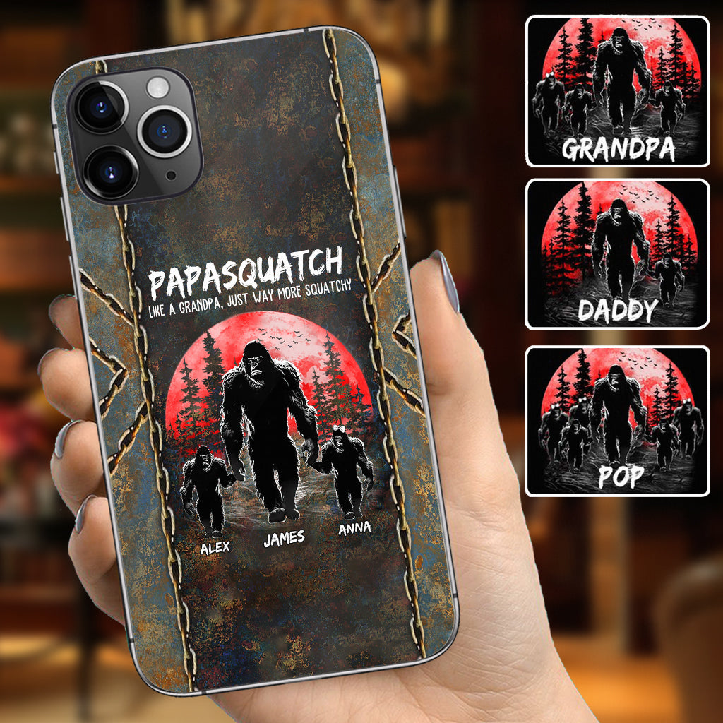 Grandpasquatch - Personalized Father Phone Case