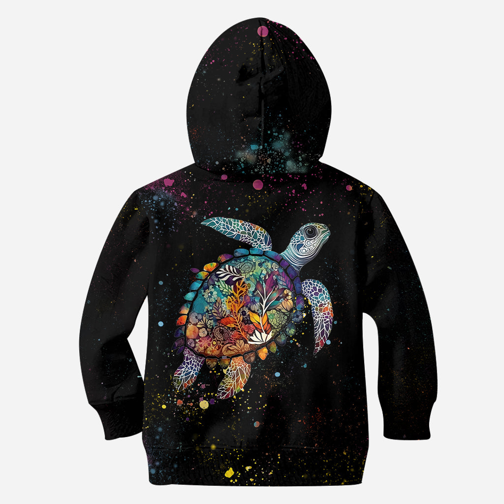 This Grandma Mom Belongs To - Personalized Turtle All Over Shirt