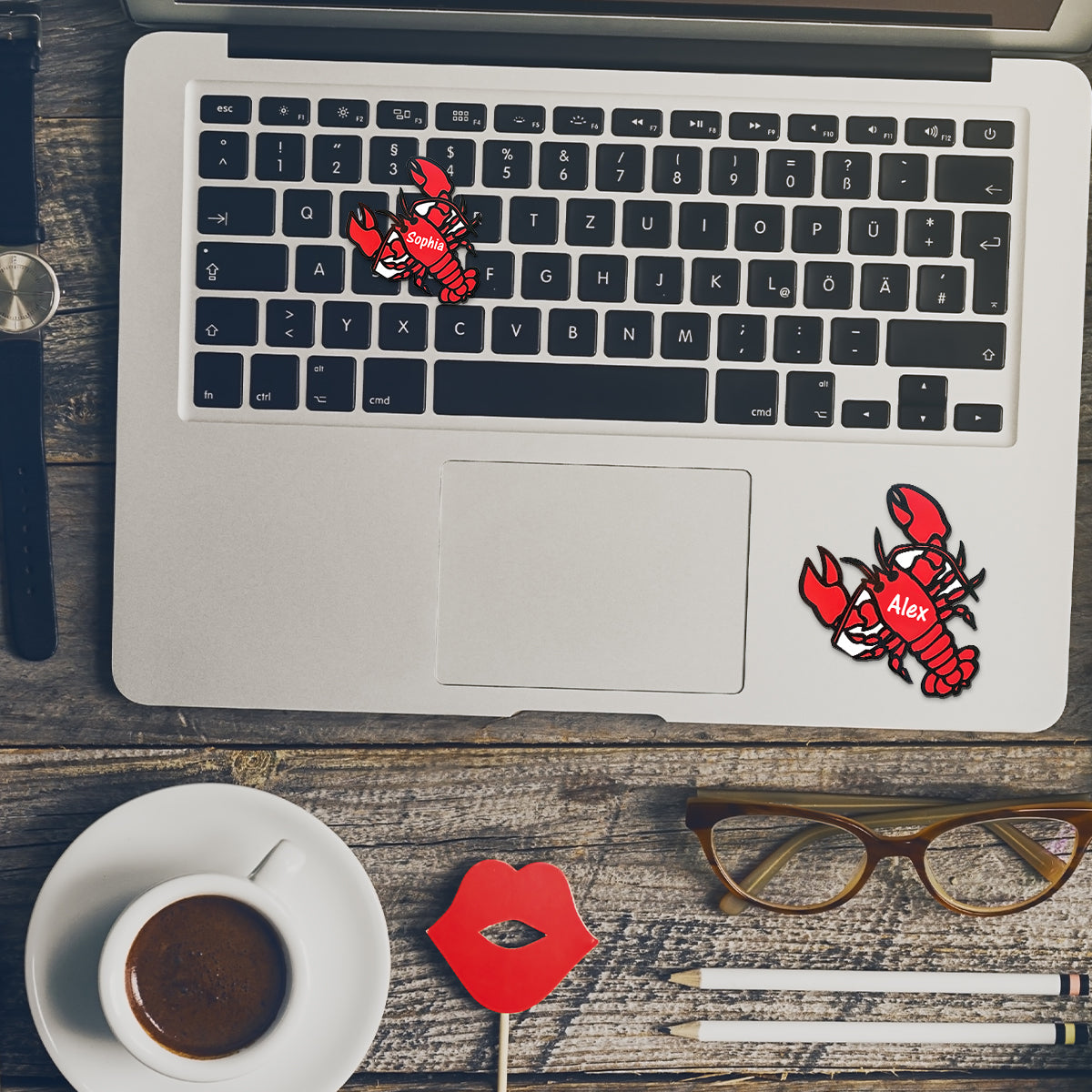 Décorations de porte pour croisière au homard - Aimant de croisière personnalisé