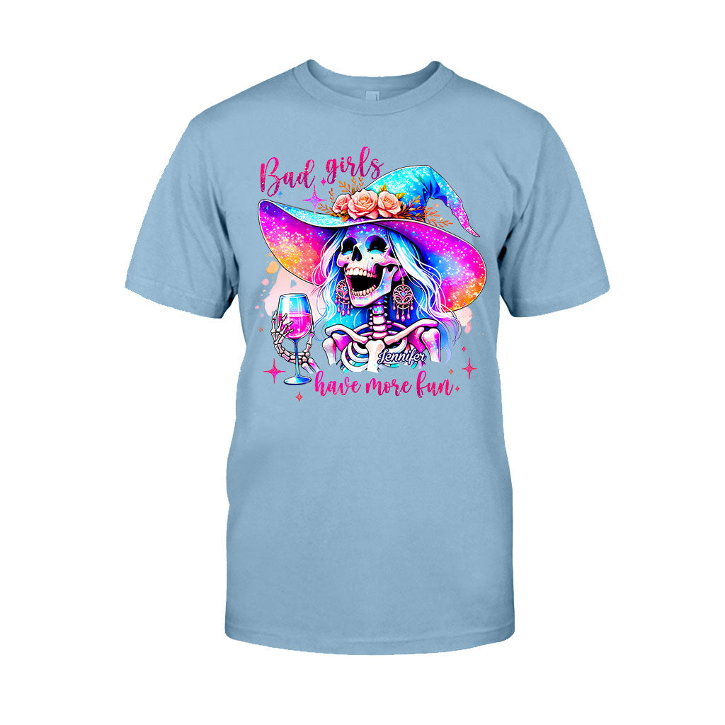 Bad Girls Have More Fun - Personalized Witch T-shirt And Hoodie
