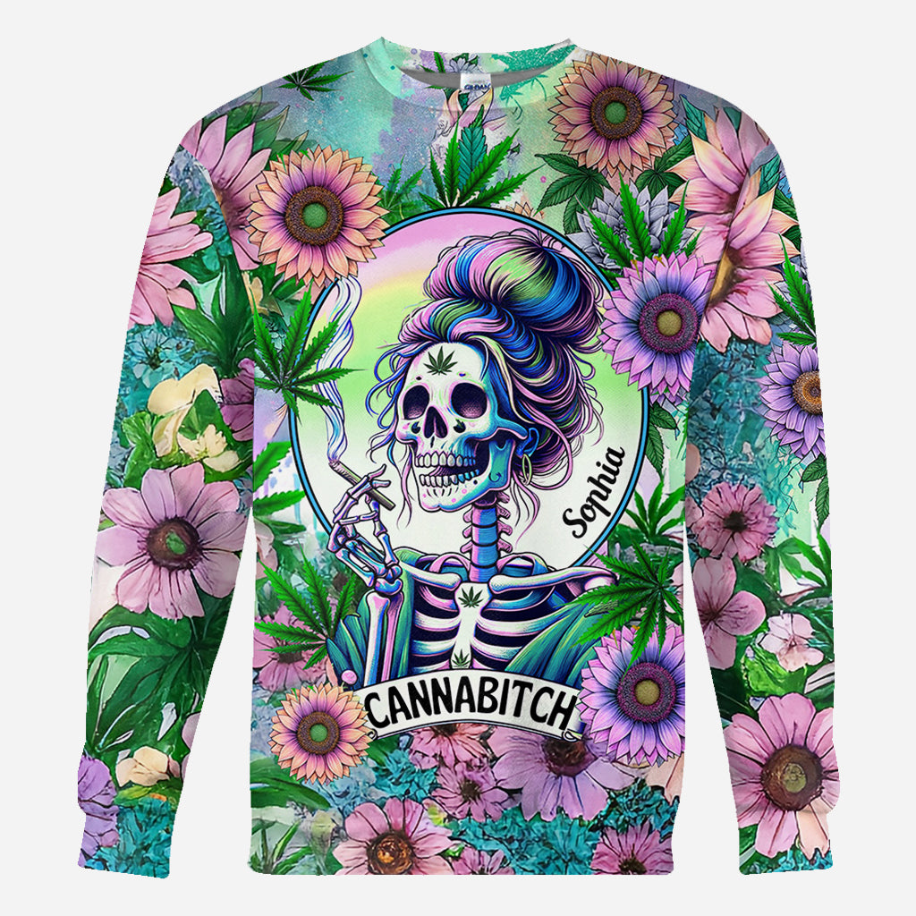 Cannabitch - Personalized Weed All Over Shirt